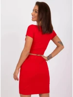 Dámske tričko TOP RV TS 7538.12P Červená - Rue Paris