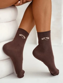 Ponožky Milena 0200-178 Jemný vzor Lurex 37-41