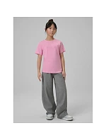 Dievčenské tričko s potlačou 4F 4FJRSS26TTSHF3455-56S deti