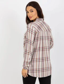 Blúzka D70039Z11082A svetlo béžová