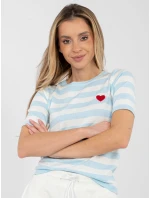 Jumper PM SW SF162.80 svetlomodrý