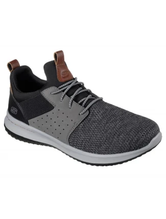 Topánky Skechers Delson Camben M 65474BKGY