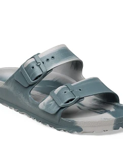 Dámske žabky Birkenstock ARIZONA EVA 1031331 BASALT GRAY/STONE COIN MULTI (úzka šírka)