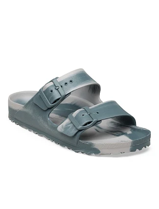 Dámske žabky Birkenstock ARIZONA EVA 1031331 BASALT GRAY/STONE COIN MULTI (úzka šírka)