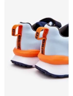 Niskie Dziecięce Buty Sportowe Memory Foam System Big Star LL374215 Granatowe