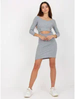 Šaty EM SK HS 20 311.20P šedá