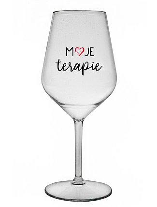 MY THERAPY - číry nerozbitný pohár na víno 470 ml