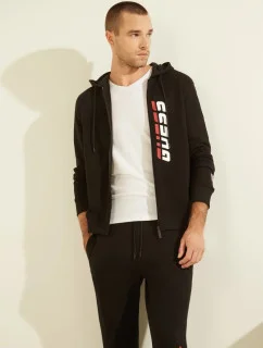 Pánska mikina U0BA50K9V31 - JBLK čierna - Guess