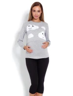Tehotenské pyžamo model 122958 PeeKaBoo