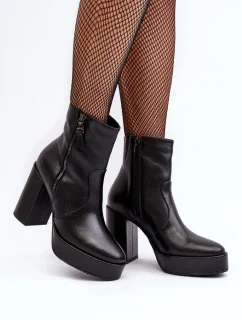 Topánky na podpätku model 190201 Step in style