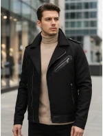 Pánska zimná bunda ramones black FashionStreet TX4660z