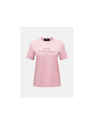 Dámske tričko PEAK PERFORMANCE W Original Tee, ružová farba Dámske tričko PEAK PERFORMANCE W Original Tee, ružová farba