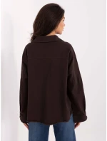 IT KS košeľa FL5779.87 tmavohnedá