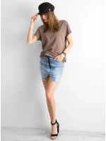 Tričko RV TS 4662.24P hnedá