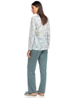 Vamp - Klasické dámske pyžamo Tina 15023 - Vamp gray fairy s