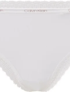Dámske tangá Up 000QD3763E 100 White - Calvin Klein
