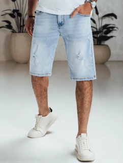 Pánske modré džínsové šortky FashionStreet SX2566