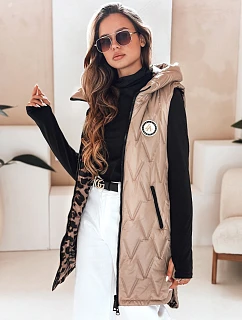 Dámska obojstranná vesta s kapucňou FashionStreet TY5095