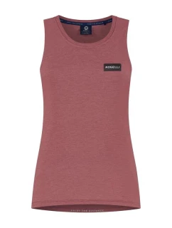 Rogelli dámske tričko bez rukávov d/b DISTANCE bordová M