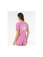 Dámske tričko RIP CURL Surf Puff Party Pack Relaxed, ružové