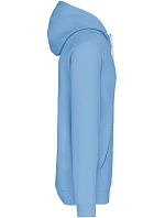 Kariban K 446 Mikina s kapucňou v kontrastných farbách 20.K446 sky blue/white Kariban K 446 Mikina s kapucňou v kontrastných farbách 20.K446 sky blue/white