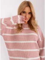 Jumper BA SW 8025.38P tmavoružový