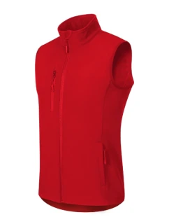 Trail pánska softshellová vesta červená