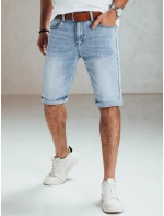 Pánske modré džínsové šortky FashionStreet SX2548 Pánske modré džínsové šortky FashionStreet SX2548