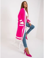 Dámsky sveter LC SW 029 fluo ružová