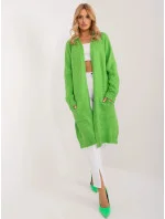 Cardigan BA SW 0344 1.04P svetlozelená
