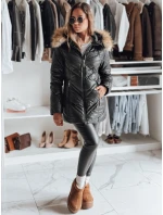 Dámska prešívaná zimná bunda SOLARIS black FashionStreet TY4007
