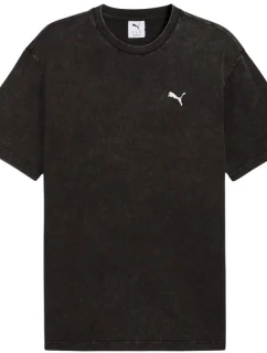 Puma Ess Elevated Relaxed Wash T-shirt M 688048 01 pánske