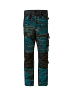 Vertex Camo pracovné nohavice pánske maskáčové benzínové