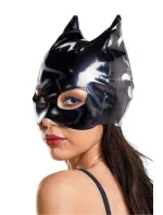 Dámska sexy erotická maska Erolanta 955020 Black - lesklá Dámska sexy erotická maska Erolanta 955020 Black - lesklá