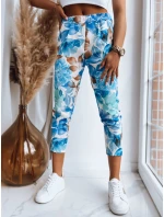 Dámske nohavice FLOWER GARDEN modré FashionStreet UY1471