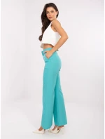 Nohavice DHJ SP 18737.68 tyrkysové