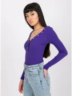 Blúzka RV BZ 7439.18 tmavo fialová
