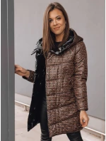 Dámska dvojcestná prechodná bunda DELSY LONG čierna FashionStreet TY3481