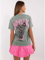 Tričko D12022AC02645H pistáciové