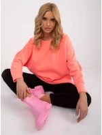 Mikina EM BL 711.05 fluo ružová