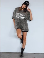 MIZGAS dámske tričko graphite FashionStreet RY2634