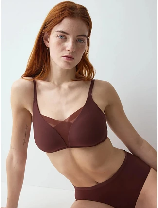 Dámska podprsenka Triumph Shape Smart P – Velvet Chocolate – hnedá 7859 – TRIUMPH Dámska podprsenka Triumph Shape Smart P – Velvet Chocolate – hnedá 7859 – TRIUMPH