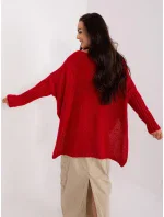 Jumper TW SW BI 559.45 tmavo červená