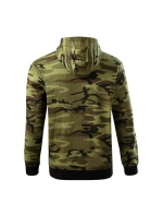 Pánska mikina bez gombíkov Camo M MLI-C1934 army - Malfini