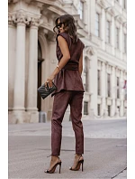 Dámske nohavice Kiara model 218577 brown - LaBalancia