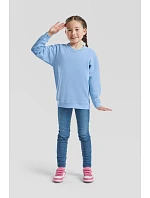 Fruit of the Loom Classic Kids Set-In Sweat Detská mikina 16.2041 retro heather green