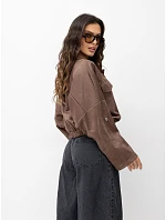 Bunda MI KR 931733.99, hnedá Bunda MI KR 931733.99, hnedá