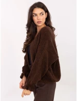 Jumper MI SW 0904.82 tmavohnedý