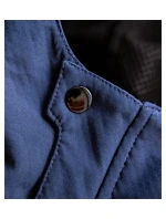 Nano pánska softshellová bunda tmavomodrá