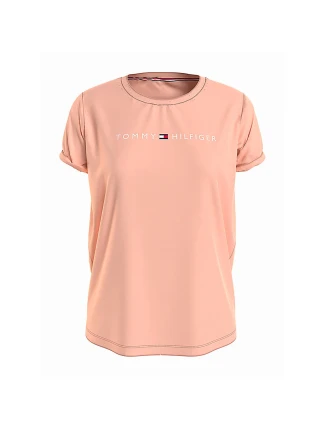 Dámske tričko s krátkym rukávom UW0UW01618-TLR - Tommy Hilfiger Dámske tričko s krátkym rukávom UW0UW01618-TLR - Tommy Hilfiger